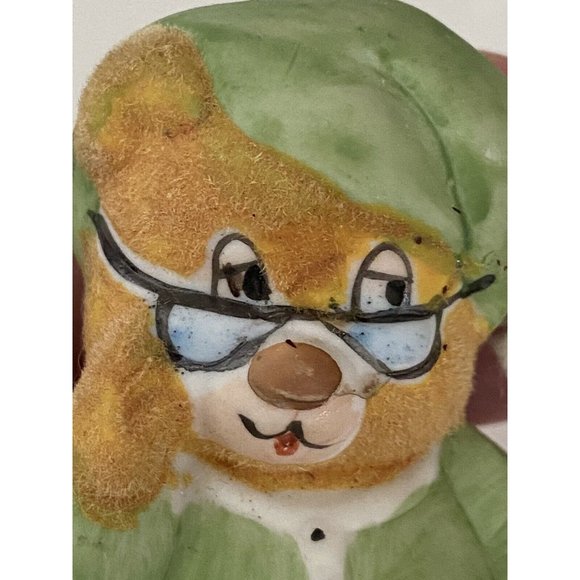 Jasco Vintage Porcelain Bisque Soft N Snoozy Chimer Ornament Hanging Vintage NIB - Picture 4 of 16